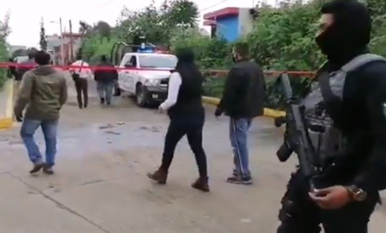 Por: Cortesía Enfrentamiento entre policías y presuntos delincuentes deja varios heridos en Tlaltenango, Puebla