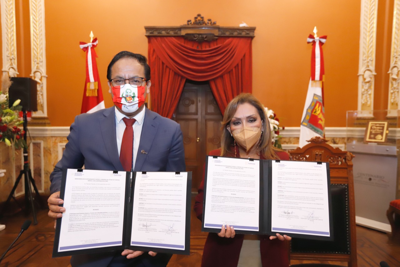 Por: Cortesía Firma Lorena Cuéllar acuerdo para fortalecer relaciones con la República del Perú