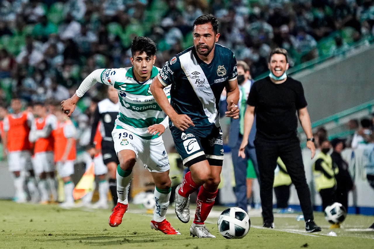 Por: Cortesía Puebla dejó ir la victoria sobre Santos en el último minuto