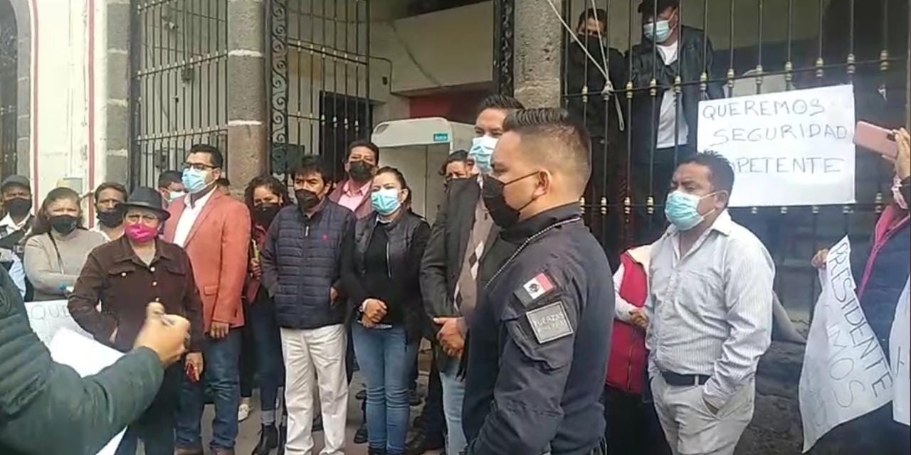 Por: Cortesía En Tlaltelulco, se manifiestan por aumento de inseguridad