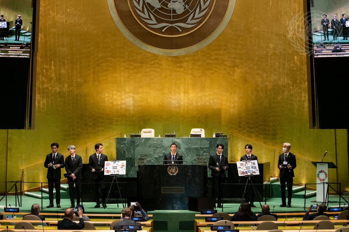 Por: Cortesía ¿Por qué BTS fue a la ONU y qué fue lo que la banda dijo?