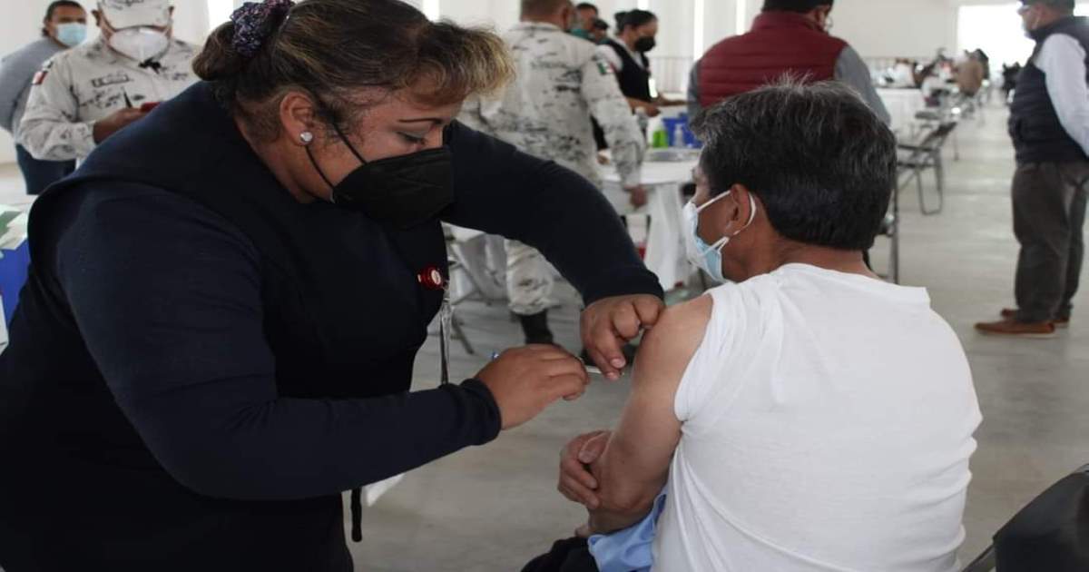 Por: Cortesía Seis de cada diez tlaxcaltecas han sido inmunizados contra Covid-19