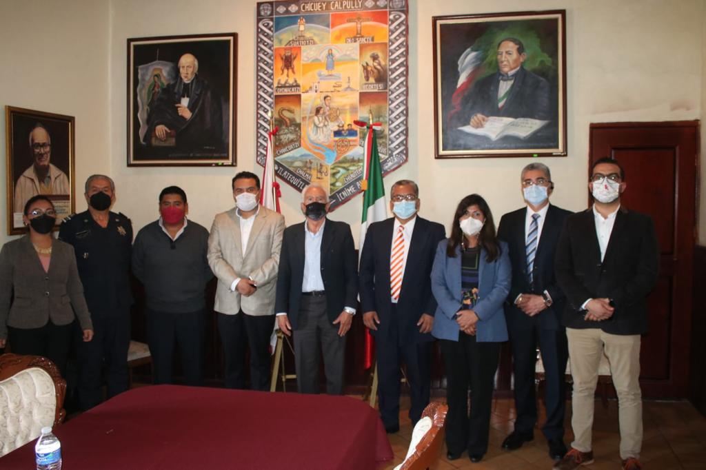 Por: Cortesía Integran en Chiautempan Consejo de Seguridad; el compromiso es hacer del municipio un lugar de tranquilidad: Jiménez Romero