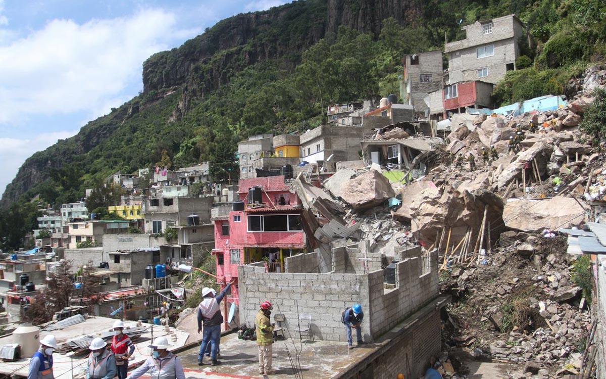 Por: Cortesía Reubicaran a 178 familias y reconstruirán sus viviendas tras tragedia en Cerro del Chiquihuite