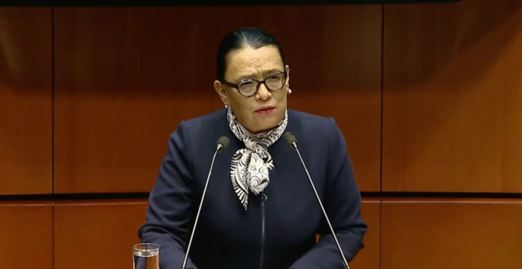 Por: Cortesía Rosa Icela titular de la SSPC reconoce aumento de feminicidios en México