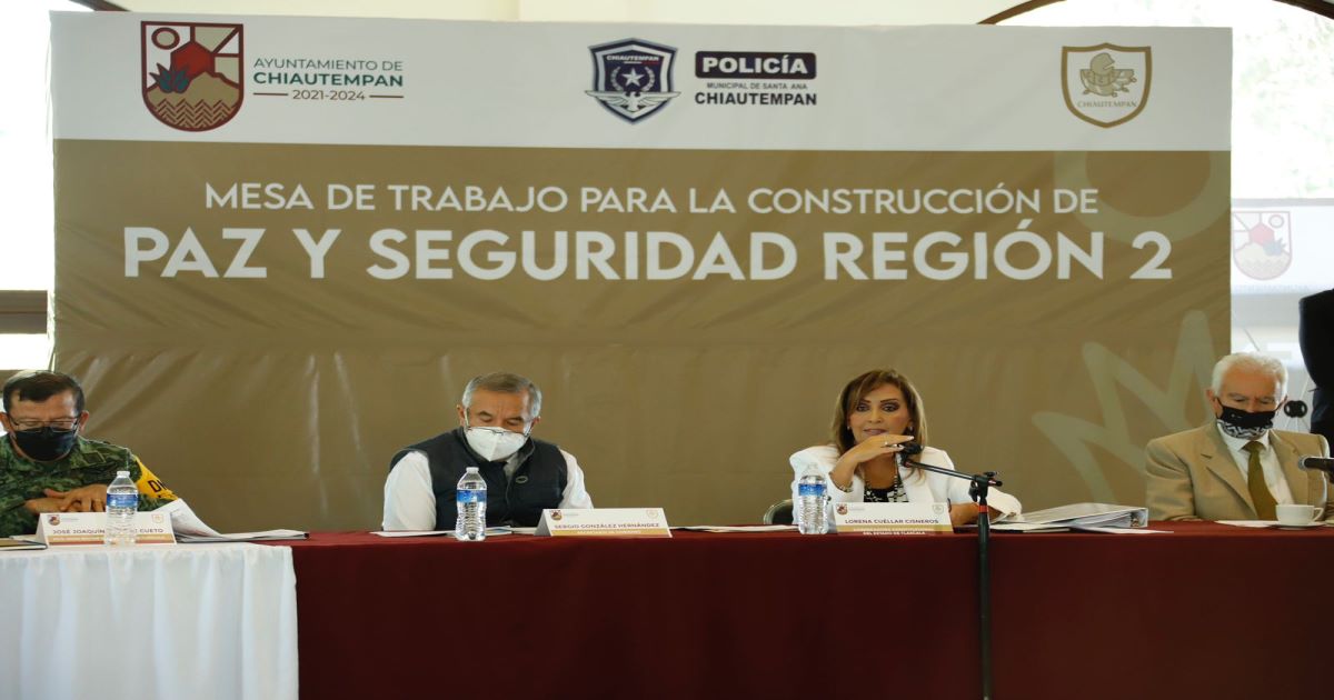 Por: Cortesía Encabeza Lorena Cuéllar mesa de trabajo para la construcción de paz y seguridad región II