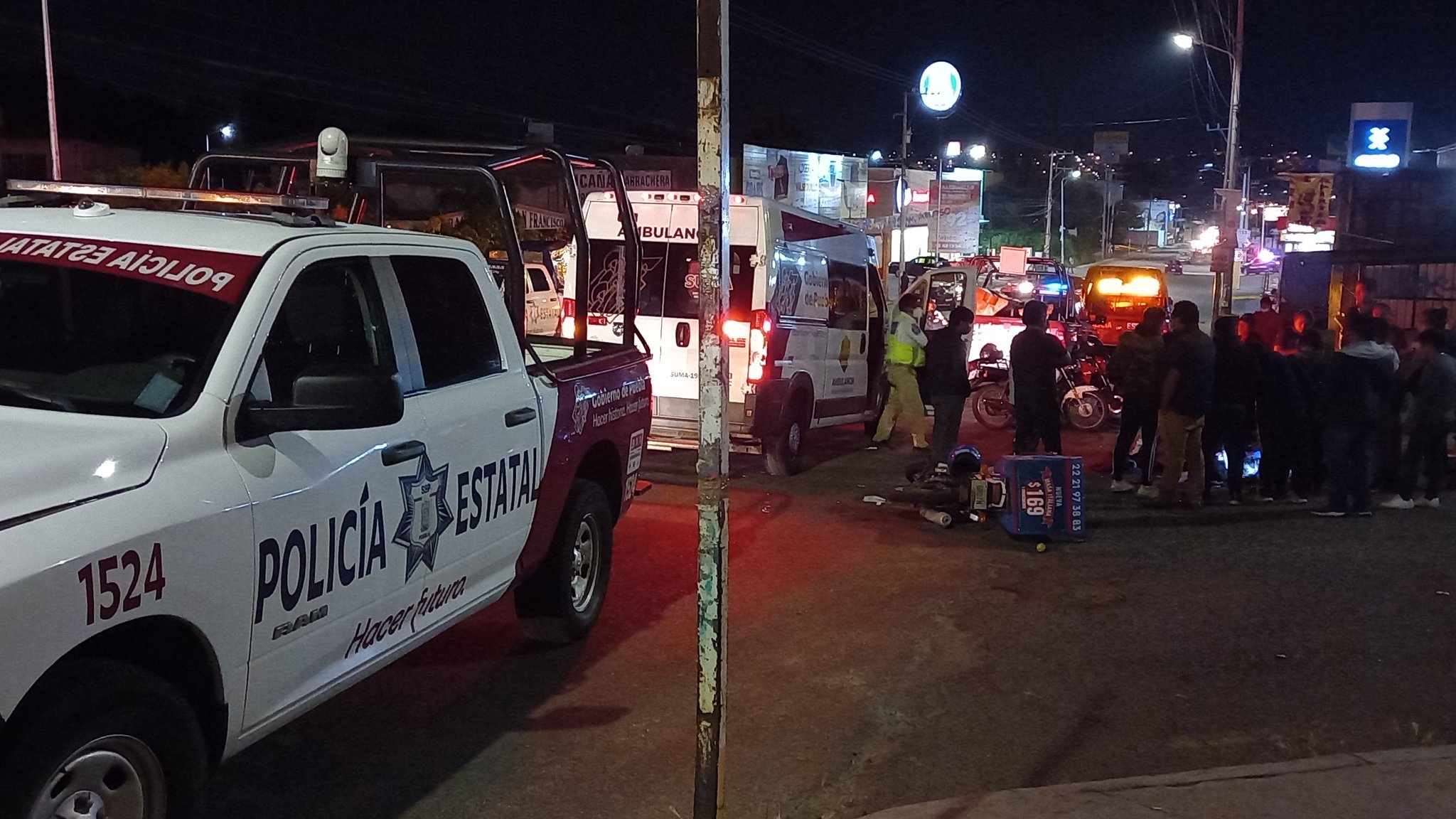 Por:  Joel Arcega Presunto policía ebrio atropella y mata a repartidor de pizza en Puebla