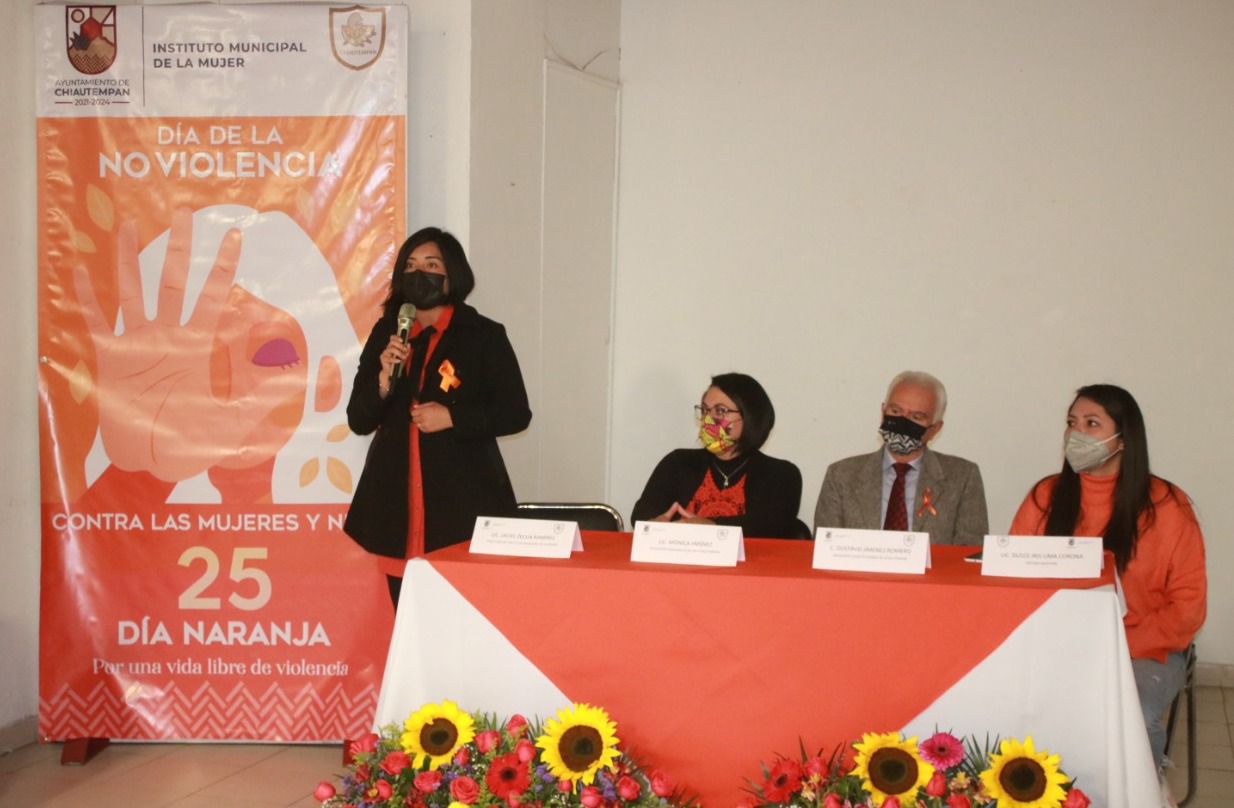 Por: Cortesía Realiza Chiautempan conferencia para erradicar la violencia contra las mujeres