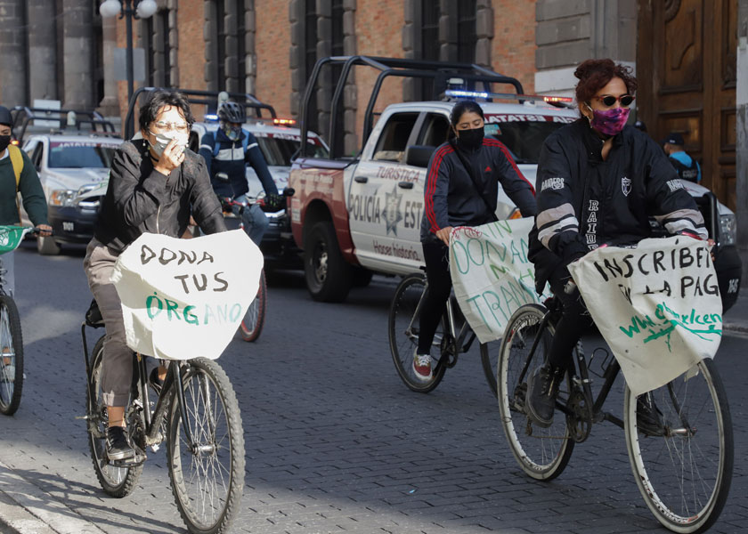 Por: Cortesía Con rodada promueven la donación de órganos