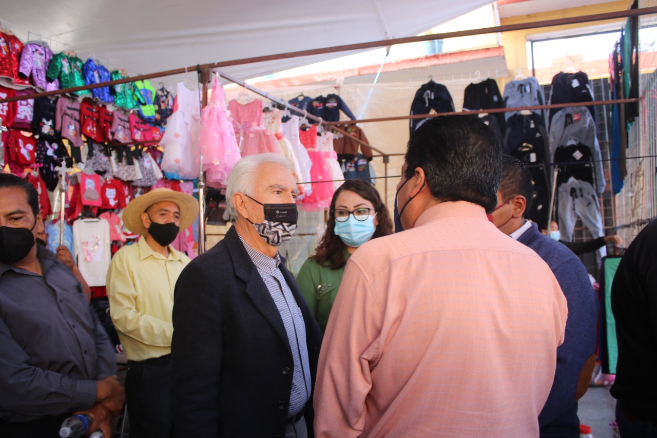 Por: Cortesía Inauguran “Tianguis Artesanal y Textil La Guadalupana” en Ixcotla, comunidad de Chiautempan
