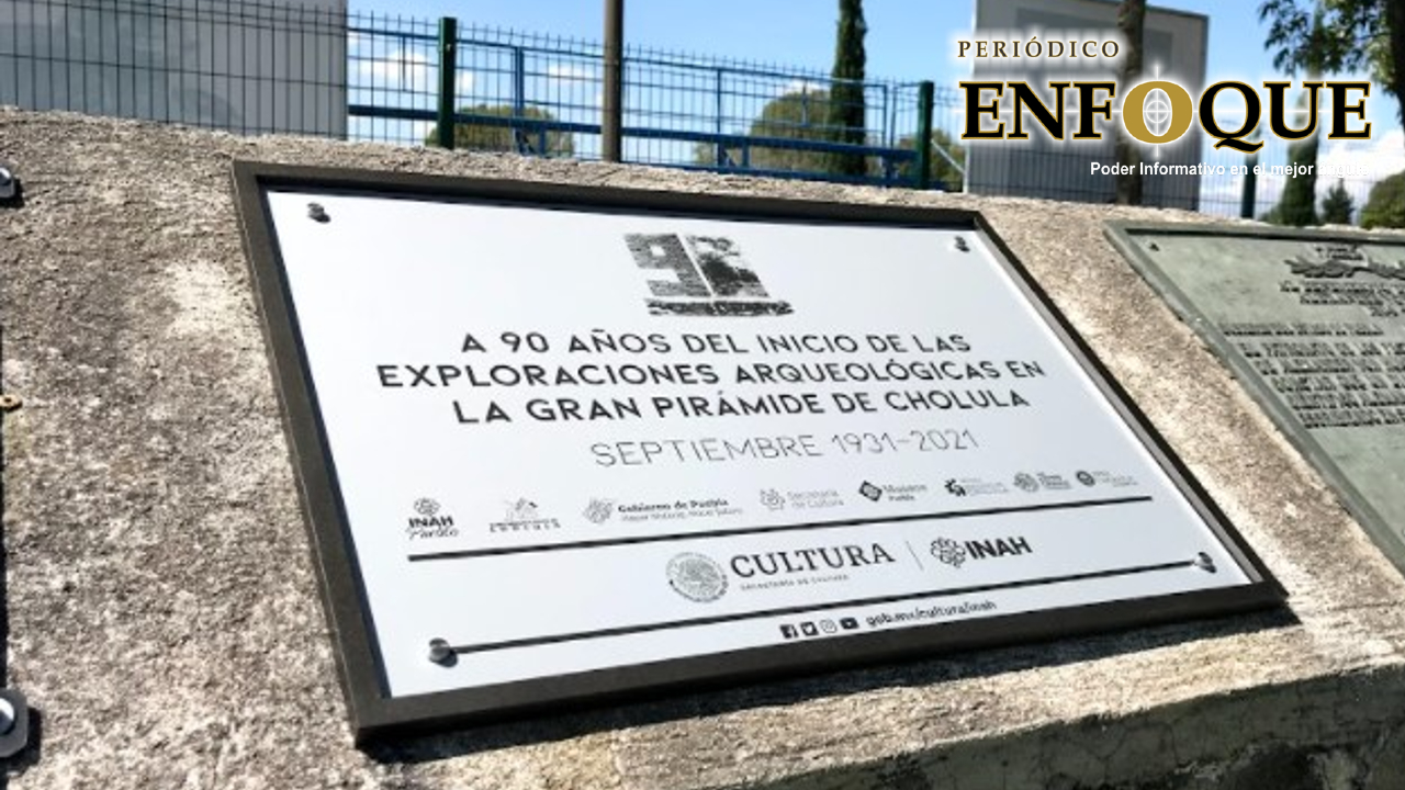 Por: Enfoque Ayuntamientos de San Pedro y San Andrés Cholula conmemoraron el 90 aniversario del inicio de las exploraciones de la Gran Pirámide