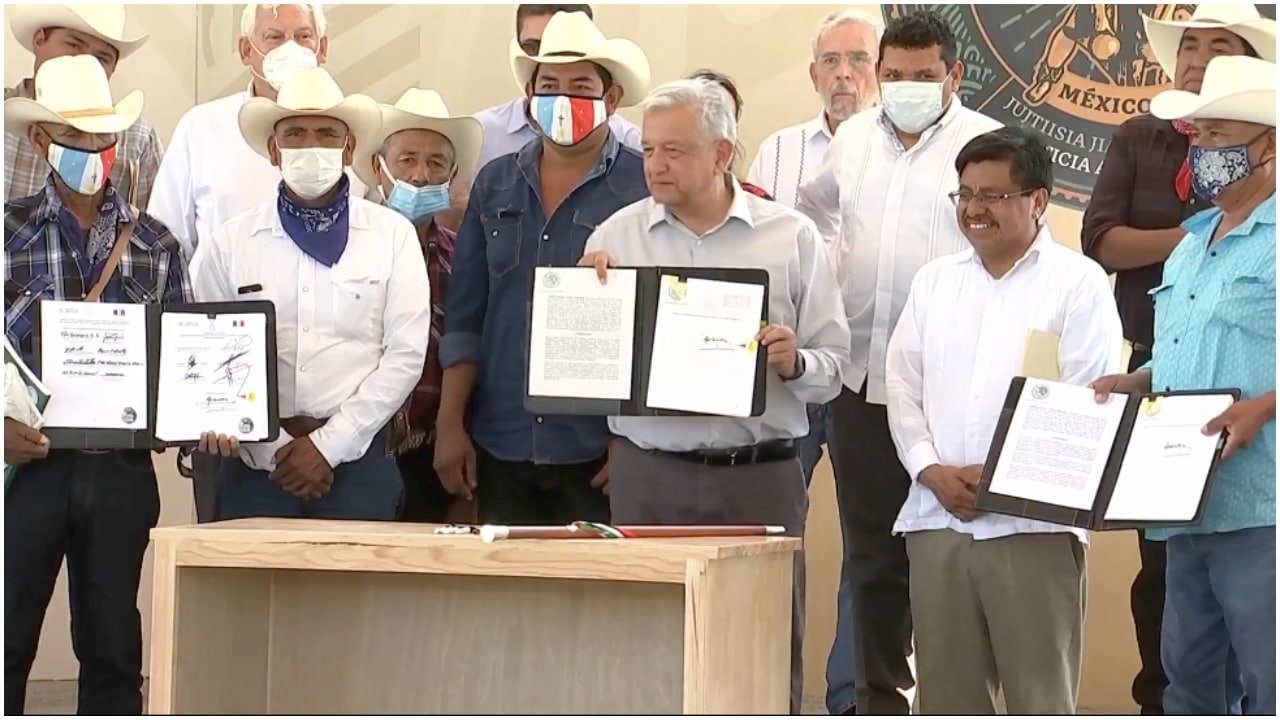 Por: Cortesía AMLO garantiza al pueblo yaqui, derecho al agua, unidades médicas e infraestructura urbana