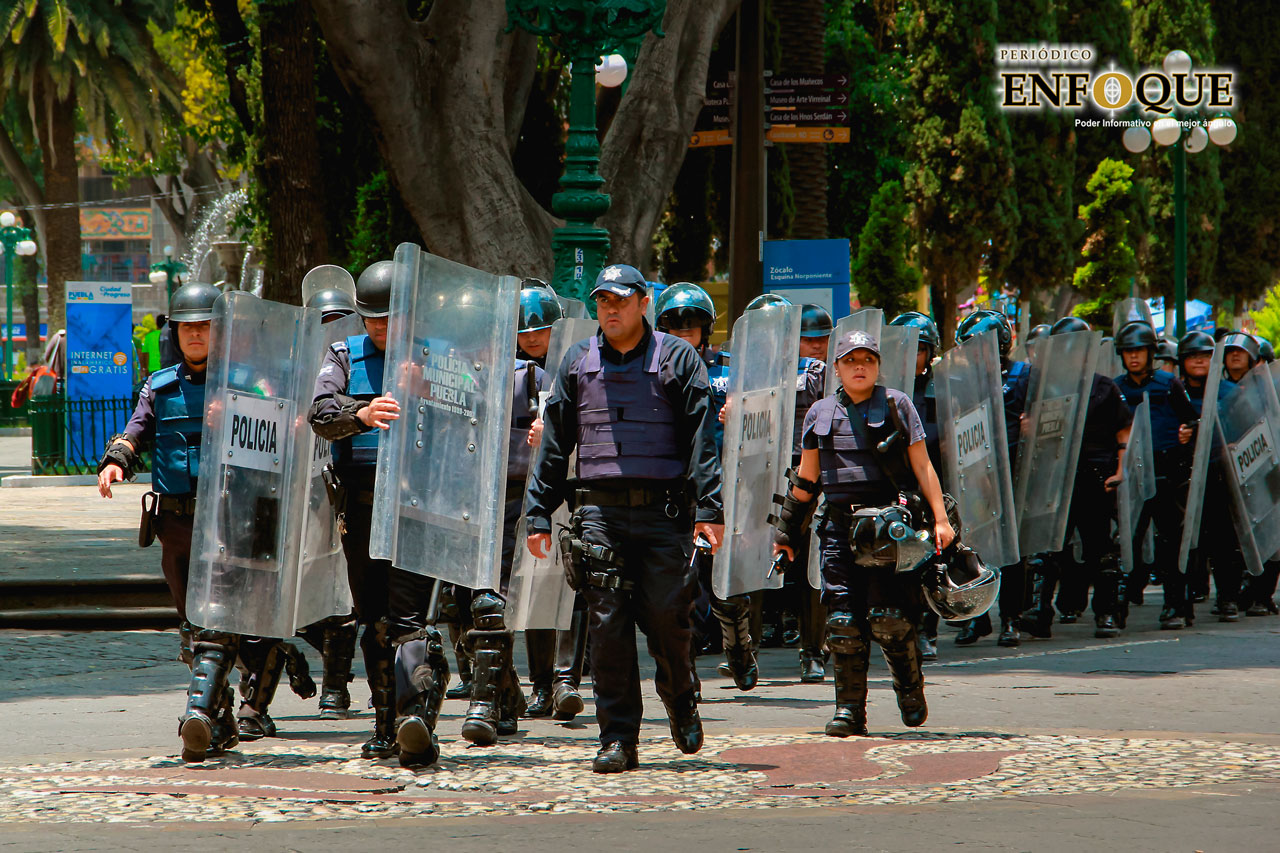 Por: Alex Muñoz En tres años se dieron de baja a 45 policías municipales: SCC