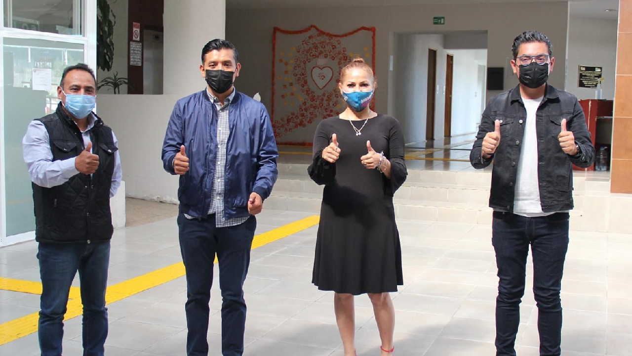 Por: Cortesía El Instituto Poblano del Deporte mantuvo una mesa de trabajo con representantes de San Pedro, San Andrés Cholula y Cuautlancingo