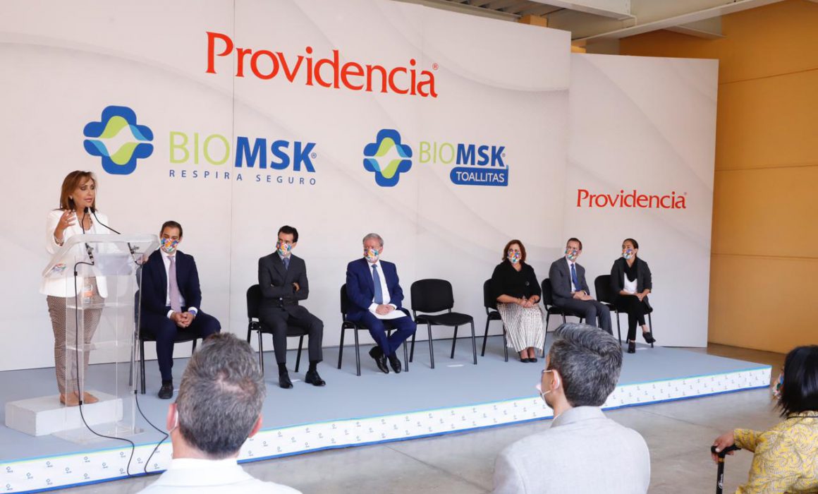 Por: Cortesía Inauguró gobernadora Lorena Cuéllar planta Biomsk de grupo Providencia