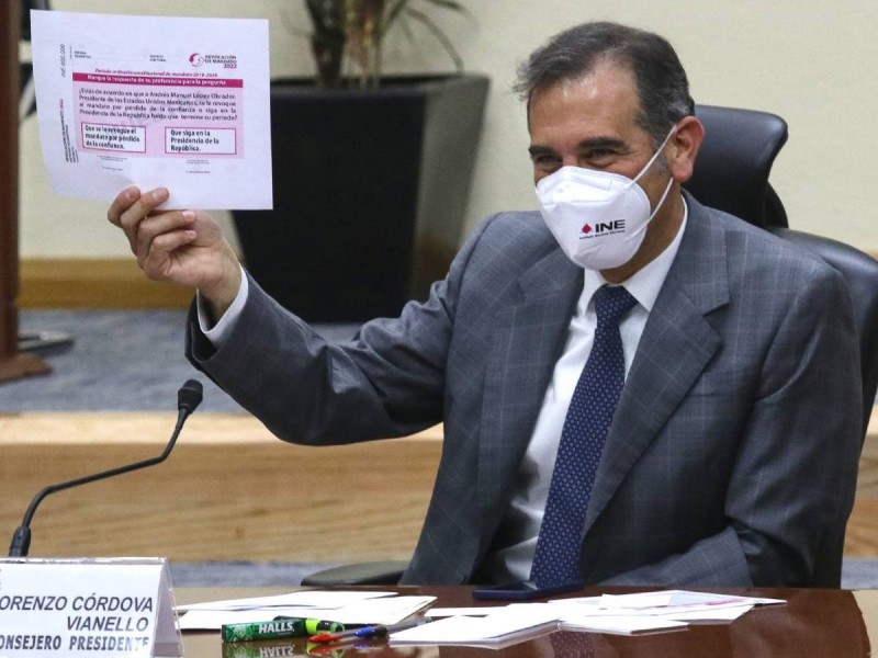 Por: Cortesía INE llama a funcionarios actuar con ‘apego a las leyes y lealtad’ en esta jornada de revocación de mandato