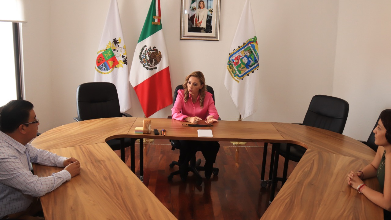 Por: Cortesía En San Pedro Cholula fueron presentados el nuevo Secretario de Gobernación y la Titular de Protección Civil
