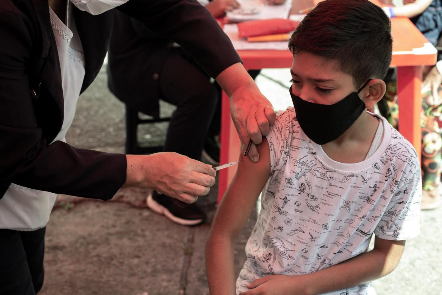 Por: Cortesía Vacunación contra Covid para niños podría ser en mayo si COVAX envía dosis, adelantó AMLO