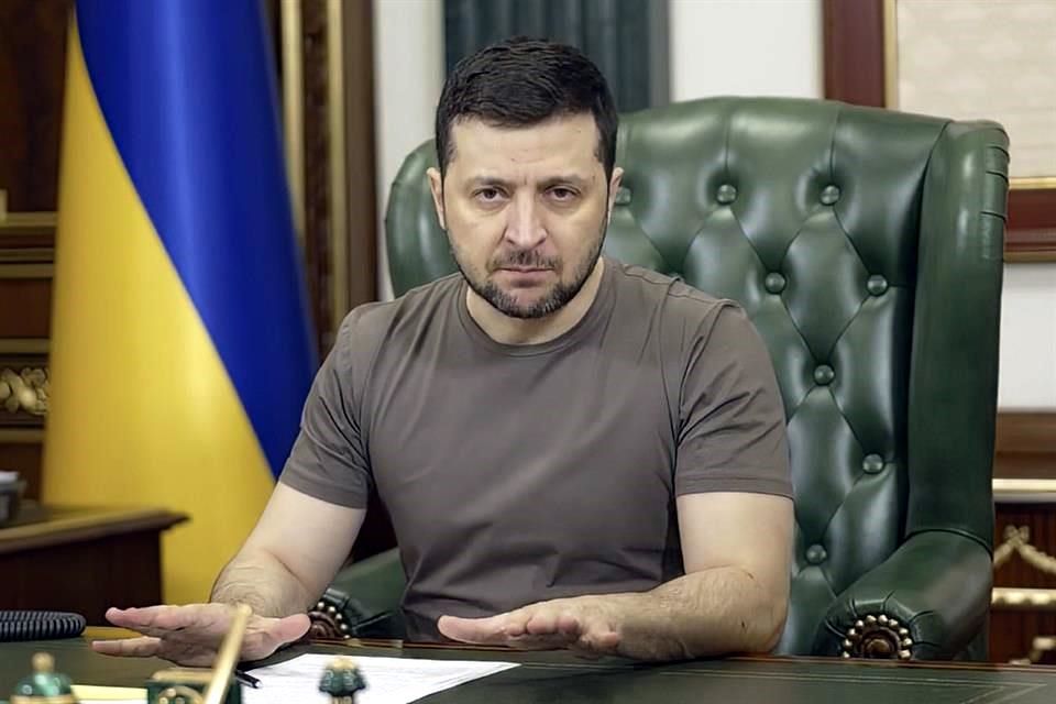 Por: Cortesía Agradece Zelenski a ucranianos 50 días de resistencia: ‘Hemos defendido la mayor parte del país’