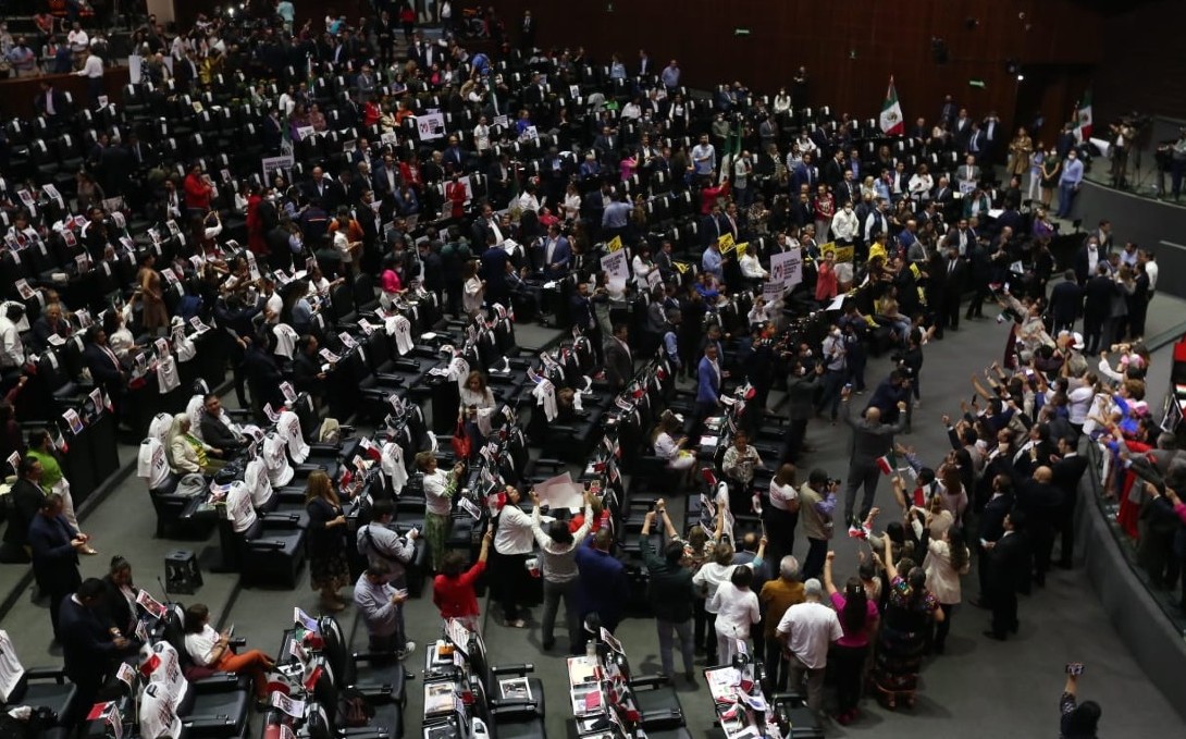 Llegó al Congreso en San Lázaro, iniciativa para la nacionalización del Litio afirma AMLO