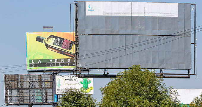 Por: Cortesía Iniciará retiro de espectaculares en zonas prohibidas