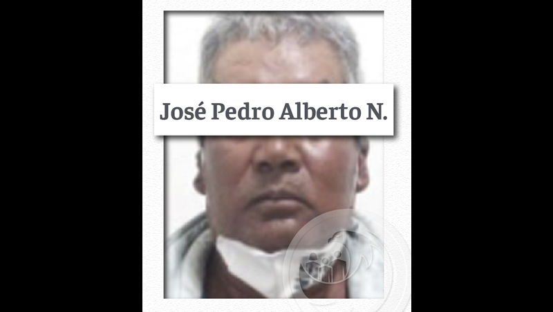 Por: Cortesía Envían a prisión a José Pedro Alberto N. por violación de una menor de 16 años en Amozoc