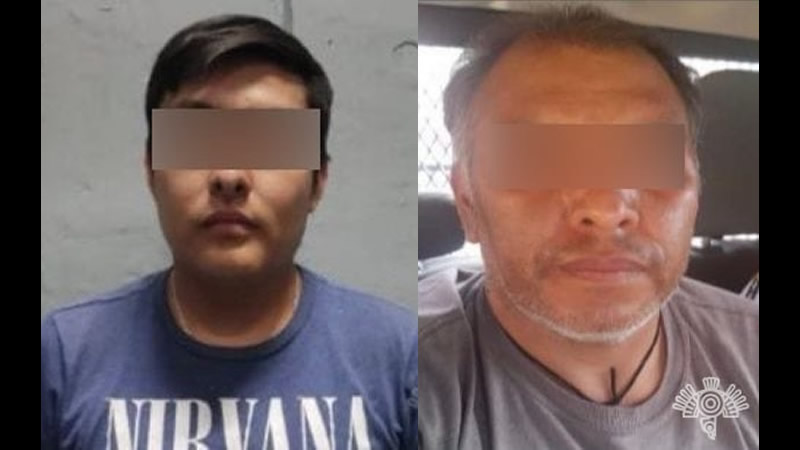 Por: Cortesía Eduardo N. y Marvin Asael N. son detenidos por la compra - venta de droga en el municipio de Atlixco