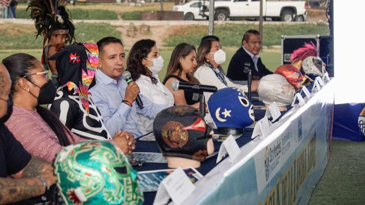Por: Cortesía Este fin de semana San Andrés Cholula acogerá el evento "La Magia de la Lucha Libre”