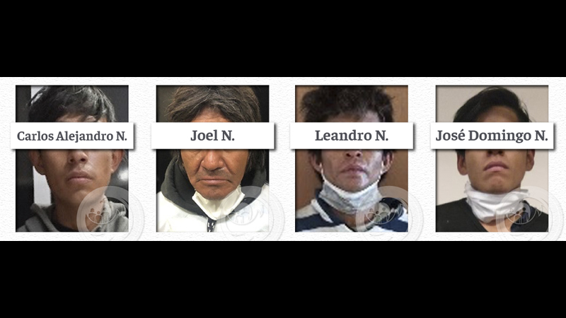 Por: Cortesía Sujetos son vinculados a proceso por distintos robos en la ciudad de Puebla