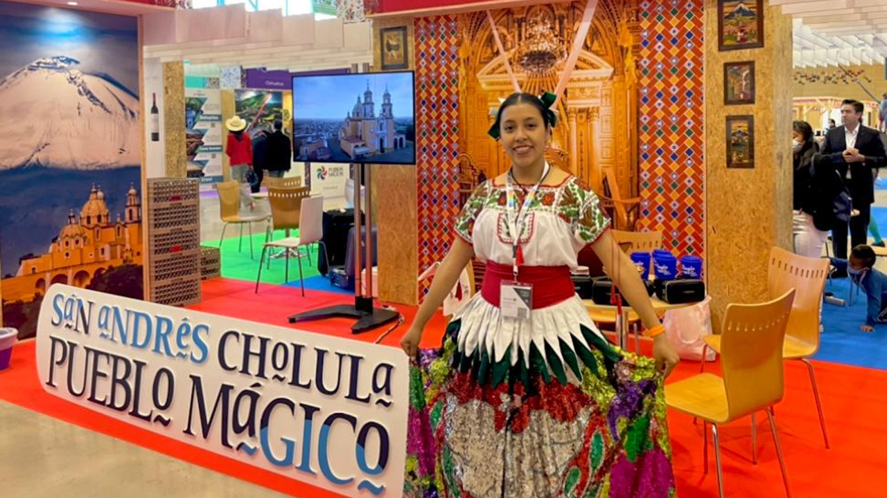 Por: Cortesía San Andrés Cholula participó en la inauguración del “Tianguis Internacional de Pueblos Mágicos” en Barcelona