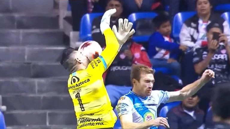 Por: Cortesía Este fue el error de novato de Antony Silva, que le costo la derrota al Puebla FC