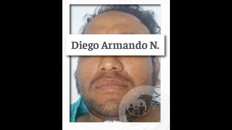 Por: Cortesía Envían a prisión a Diego Armando N., asesinó a su concubina en Nopalucan