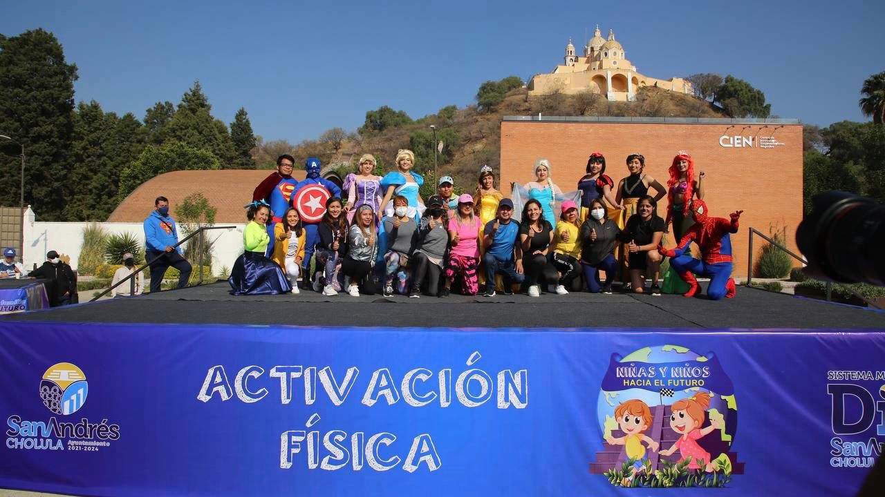 Por: Cortesía Inició en San Andrés Cholula el programa de actividades “Niñas y Niños Hacia el Futuro”