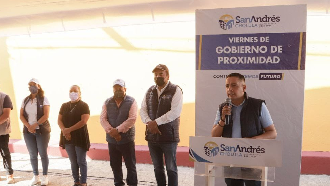 Por: Cortesía En San Andrés Cholula regresaron las jornadas ciudadanas "Viernes de Gobierno de Proximidad"