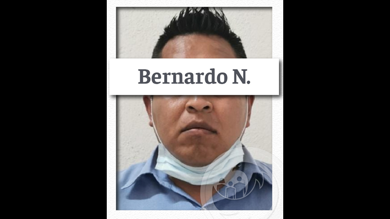 Por: Cortesía Bernardo N. es sentenciado a 8 años de prisión por abuso sexual de su hijastra de 9 años en Amozoc