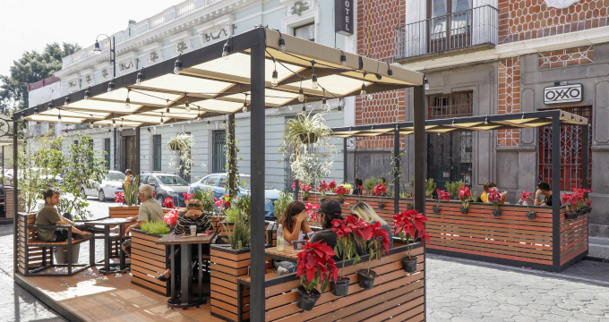Por: Cortesía Extenderán instalación de parklets en el Centro Histórico