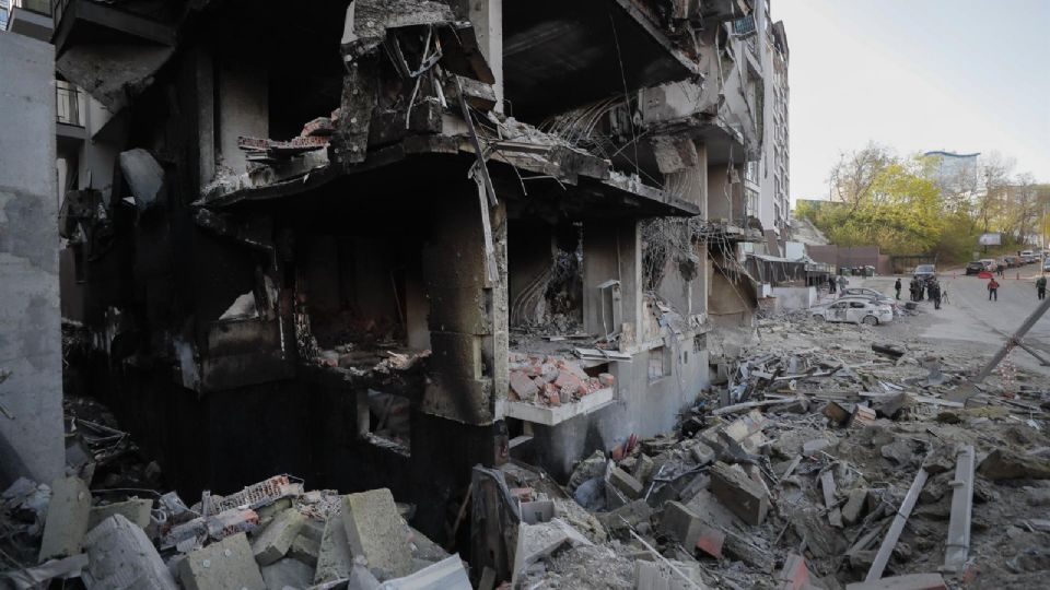 Por: Cortesía Ministerio de Defensa Ruso afirmó destruir una empresa espacial en la capital de Ucrania