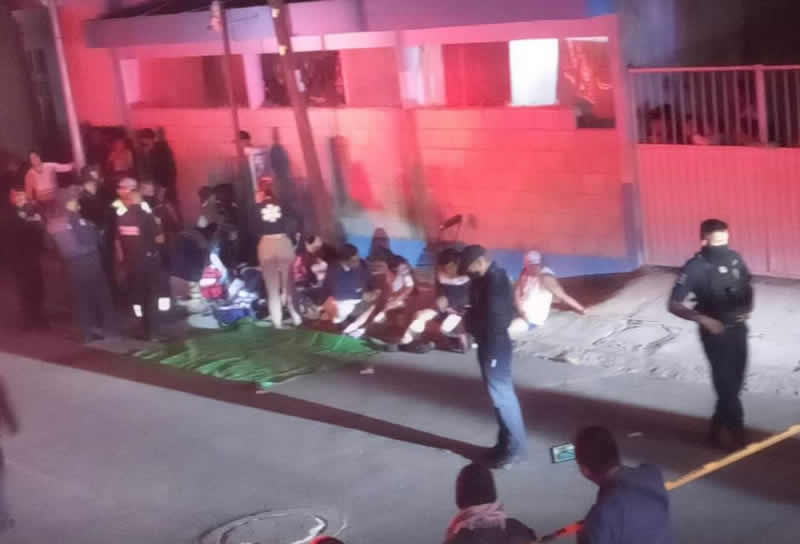 Riña deja 10 heridos en Xonacatepec; fueron atacados con un arma deportiva