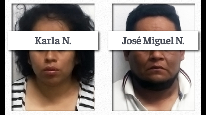 Por: Cortesía Envían a prisión a pareja por extorsión; hijastra exigía 800 mil pesos en Puebla