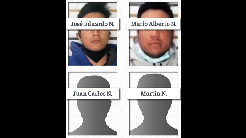 Envían a prisión a 4 asesinos de un hombre en San Martín Texmelucan