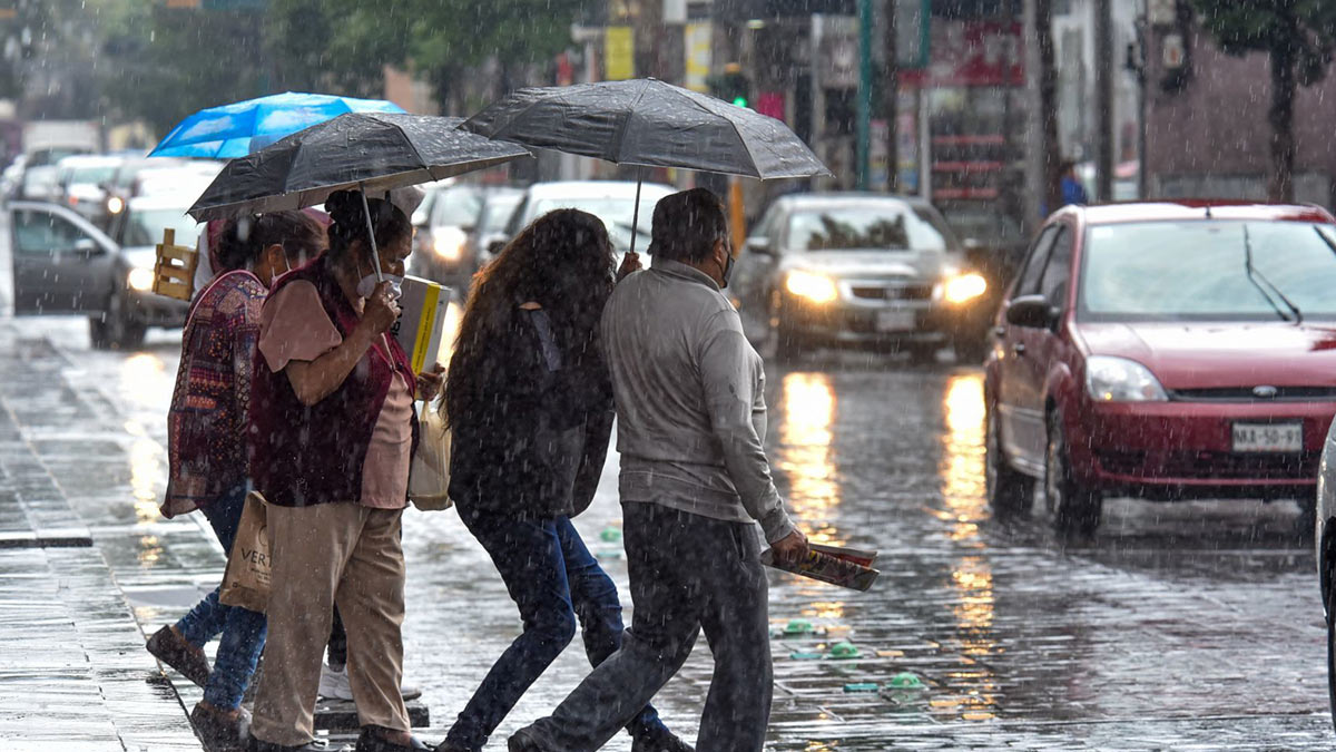 Por: Cortesía ¡Saca el paraguas! prevén lluvias y caída de granizo en norte, centro y oriente del país