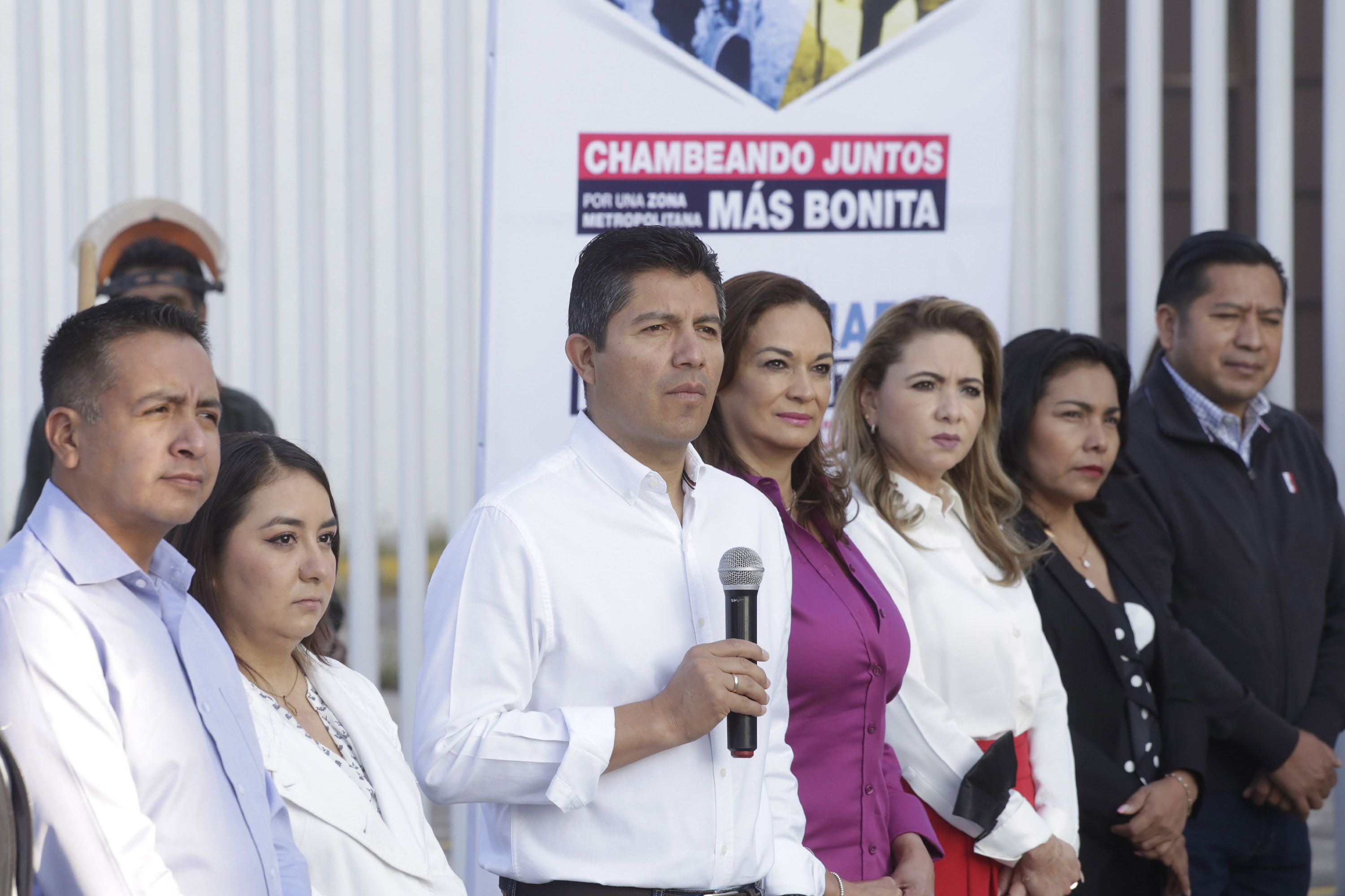 Por: Cortesía Celebra Eduardo Rivera reducción en el número delitos pero sin echar “las campanas al vuelo”