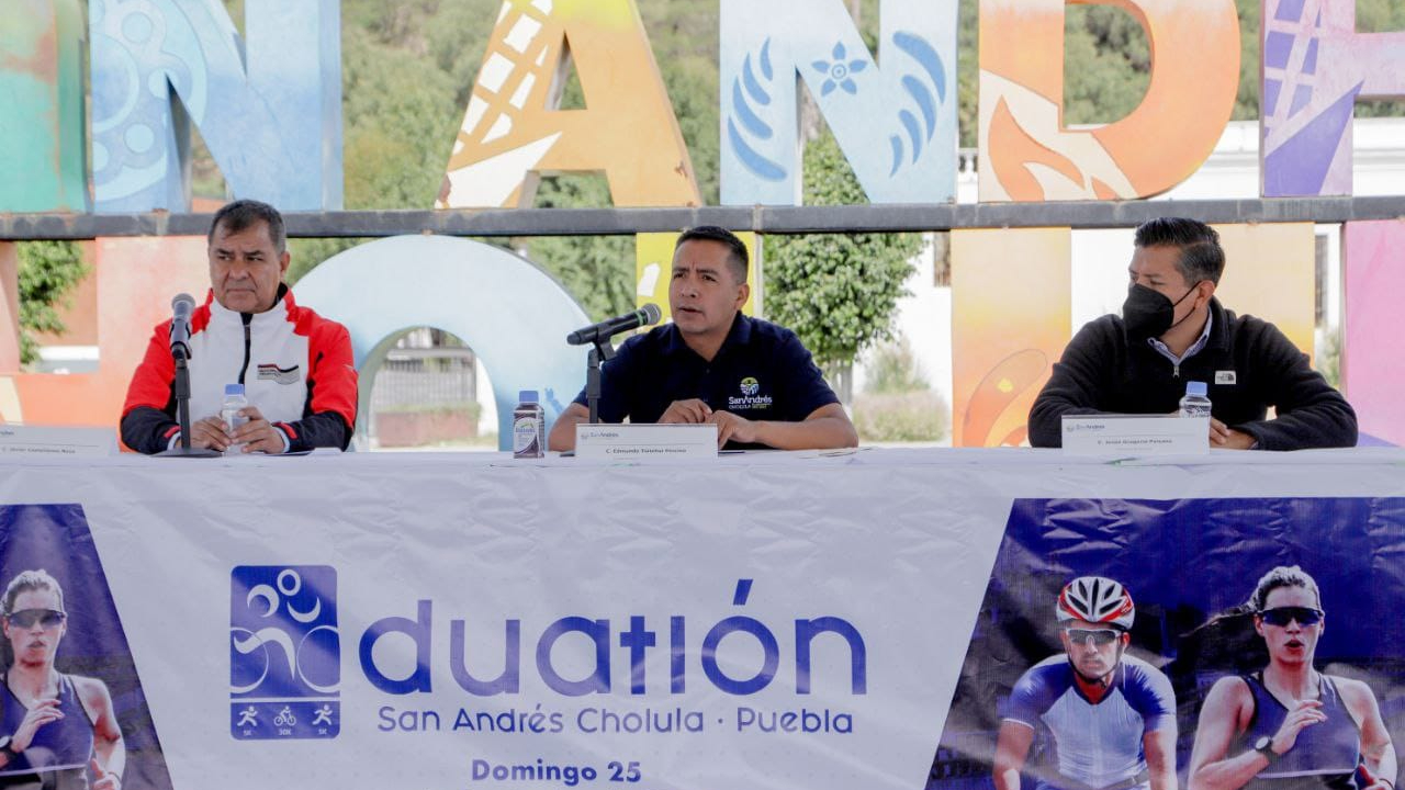 Por: Cortesía San Andrés Cholula celebrara un Duatlón este próximo mes de septiembre