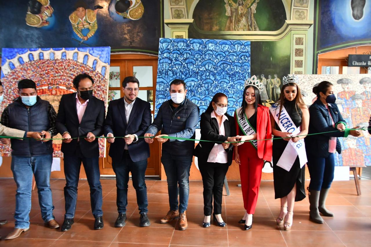 Inaugura Santos Cedillo la exposición “Prohibición = Extinción” en el Museo Taurino