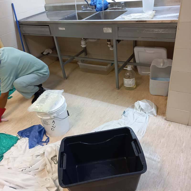 Por: Cortesía Evidencia Genoveva Huerta deterioro del IMSS La Margarita