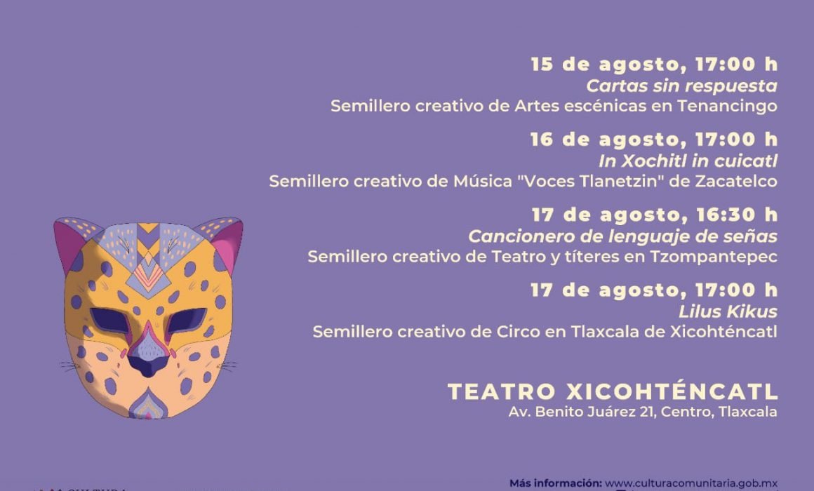 Por: Cortesía Muestran conocimientos escénicos Semilleros creativos de Tlaxcala