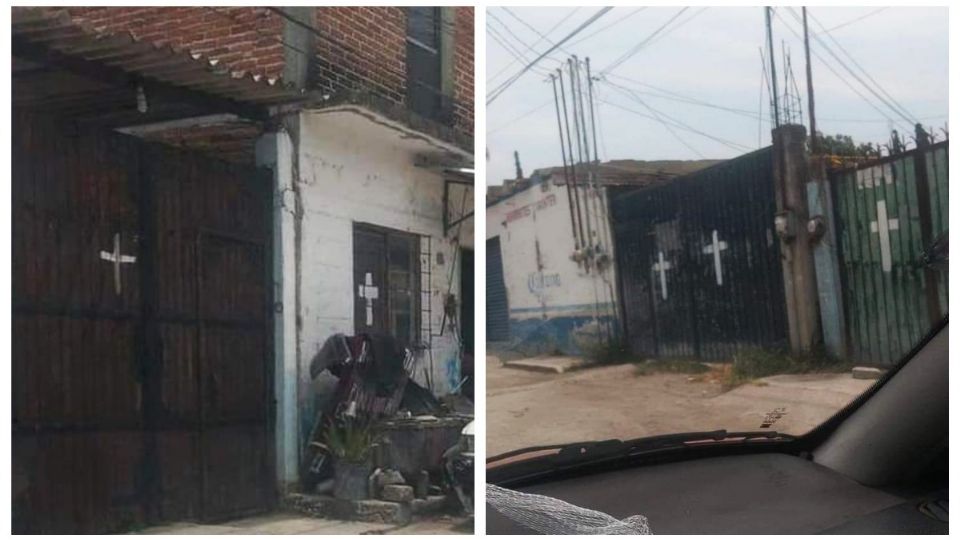 Por: Cortesía Un supuesto "nahual" causa pánico en Morelos, vecinos han pintado cruces blancas a modo de protección