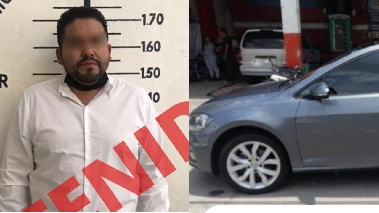 Por: Cortesía Policía de San Pedro Cholula recuperó un vehículo con reporte de robo