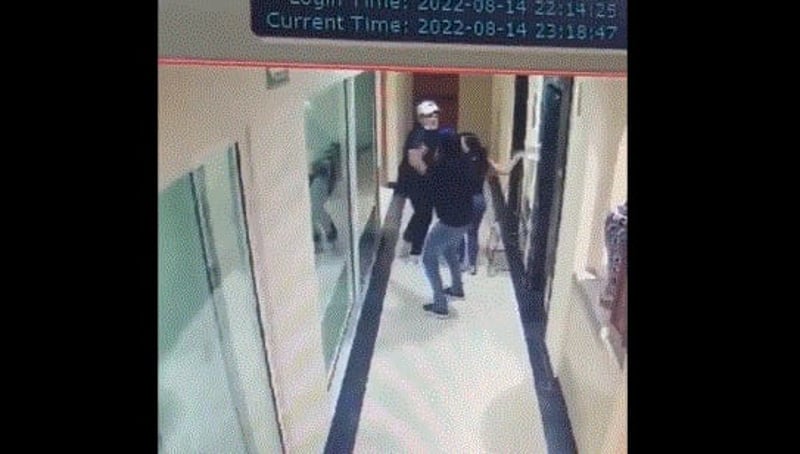 Por: Cortesía Asaltan a huésped en el interior del Hotel Villa Florida de Angelópolis; nadie hizo nada por detener al responsable