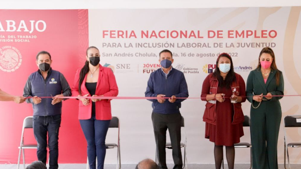 Por: Cortesía San Andrés Cholula celebró la Feria Nacional de Empleo para la Inclusión Laboral de la Juventud